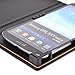 Kroo Universal 6-Inch Smartphone Cover / Phablet Case with Stand, Pearl Black