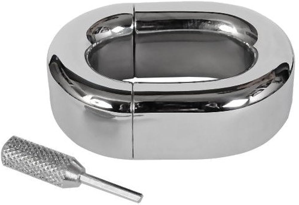 TheChainGang Rounded Oval Ball Stretcher, Surgical Steel Ball Weights