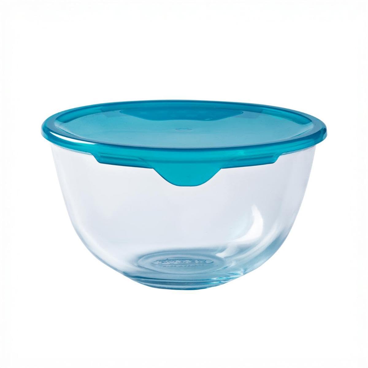 Pyrex 180P000 - 2 Liter Bowl With Lid from Borosilicate Glass Stain Resistant Assorted
