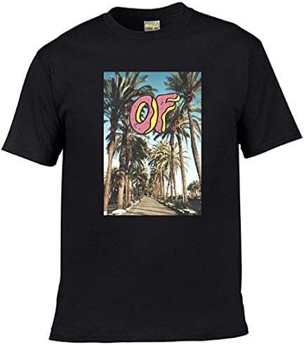ALVA DIY tshirt Men's T-shirts Odd Future(XL-Black)