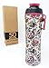 50 Strong BPA-Free 24 oz Water Bottle with Ice Guard Flip Top Cap & Carry Loop - Perfect for Men, Women, Gym, Sports & Workout - Made in USA (Sugar Skulls)