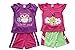 Just Love 44045-18M Two Piece Short Set (Pack of 2) Pink/Green, Purple/Pink
