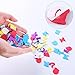 Aneco 624 Pieces Adhesive Foam Letters Self-Adhesive Letter Stickers Alphabet Stickers A to Z Colorful Letter Stickers (Random Colors)