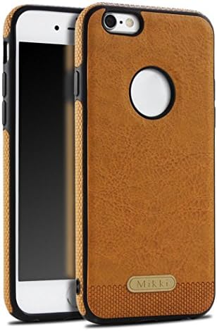 Feite Hot Luxury Ultra-thin Leather Back Skin Case Cover For iPhone 7/7 Plus/6/6S/6/6S Plus (Brown, For iPhone 7)