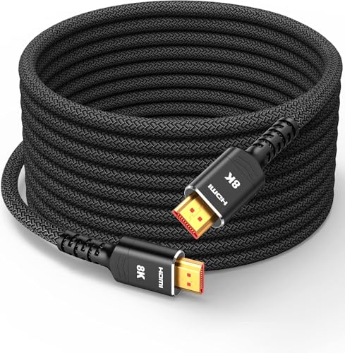 Highwings HDMI 2.1 Kabel 8meter 10K 8K 4K, 48Gbps Ultra Highspeed