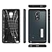 Spigen Slim Armor Galaxy Note 4 Case with Air Cushion Technology and Hybrid Drop Protection for Samsung Galaxy Note 4 2014 - Metal Slate
