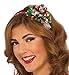 Rubie's Womens Clausplay Christmas Headband Party Supplies, Multi-colored, One Size US
