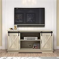Rainbow Sophia Forest Series Wooden TV Stand for TVs up to 65" (White Oak)