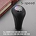 Pettstore 5 Speed Car Gear Shift Knob For BMW E34 E39 M5 M3 M6 E36 E46 E21 E30 E36 E46 E28