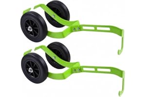 2 Pack Sled Dollies – Skidoo Wheels – Snowmobile Dolly – Ski Wheels – Sledding Roller