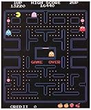 Pac Man Namco Classic Video Game 45x60 Fleece Throw Blanket