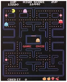 pac man namco classic video game 45x60 fleece throw blanket - riddle maze fortnite 33 doors answer key