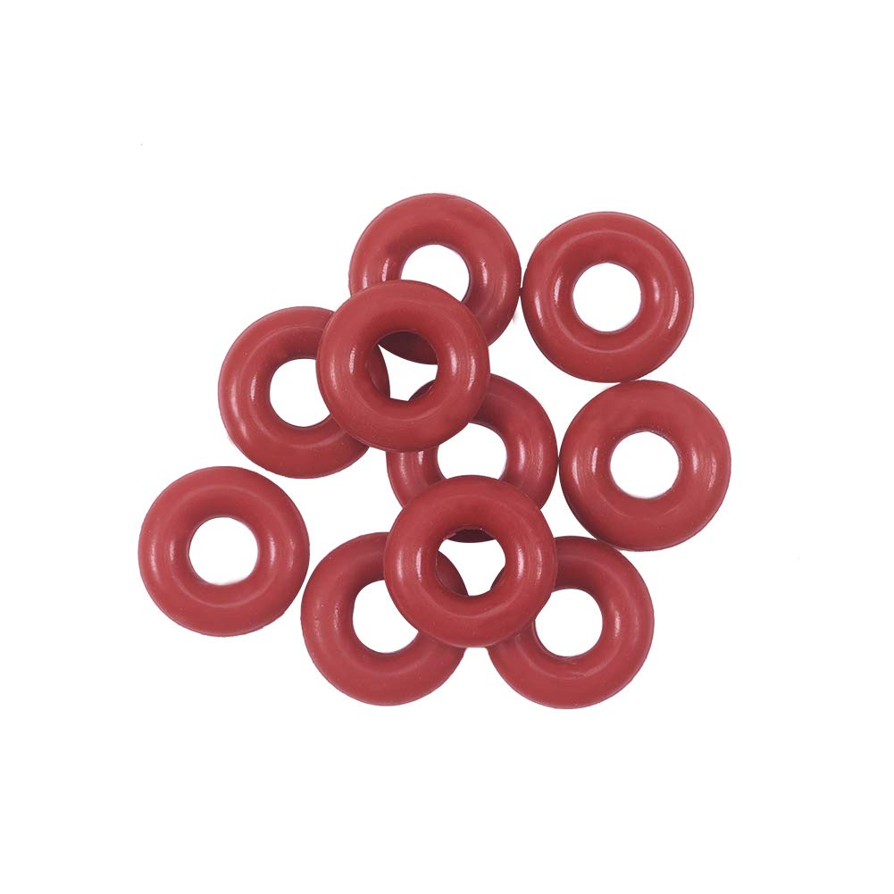Othmro O Rings 8mmx2.4mm,Red Silicone Sealing Gaskets Washers Grommets Pack of 10