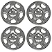 Set of 4 Chrome Wheel Skin Hub Covers With Center For 16x7 Inch 5 Lug Steel Rim - Part Number: IWCIMP/40X