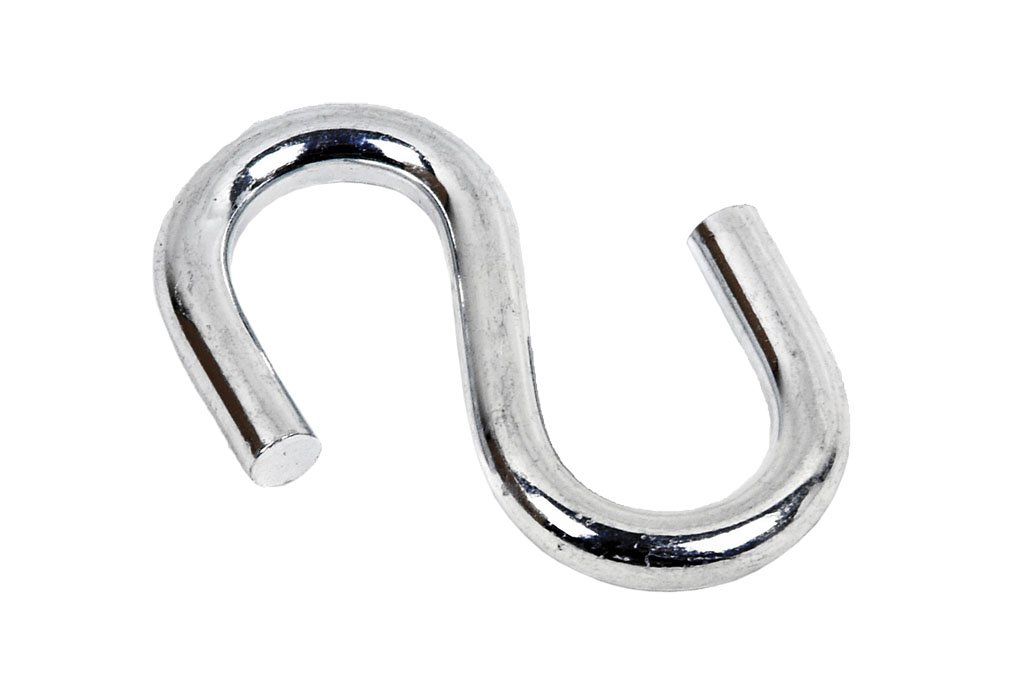 CoFan 18002109 – Pack of 50 S Hooks Zinc, M-8)