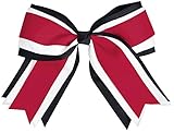 Jumbo 3 Color Cheer Hair Bow