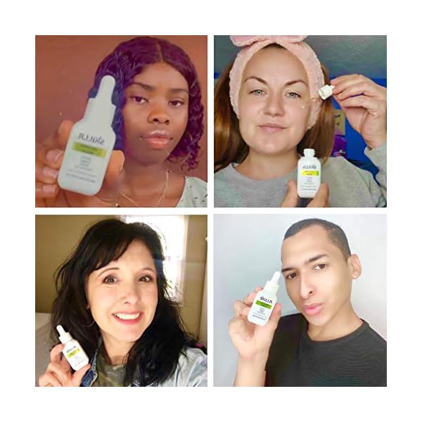 SKILLR-ORGANICS-Collagen-Serum-for-Face-and-Eye-with-Peptides-Hyaluronic-Acid-and-Vitamin-E-Oil-Facial-Moisturiser-Cream-for-Women-Anti-Aging-Skin-Care-Anti-Wrinkle-Beauty-Products1oz Collagen Face Serum with Peptides, Hyaluronic Acid and Vitamin E Oil -Facial Moisturiser Cream for Women/Men -Natural…