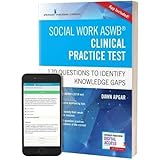 Social Work ASWB Clinical Practice Test: 170 Questions to Identify Knowledge Gaps (Book + Free App)