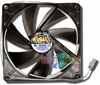 Silenx IXP-64-14T iXtrema Pro 92mm x 25mm Thermistor Fan + Screws Bulk Packaged