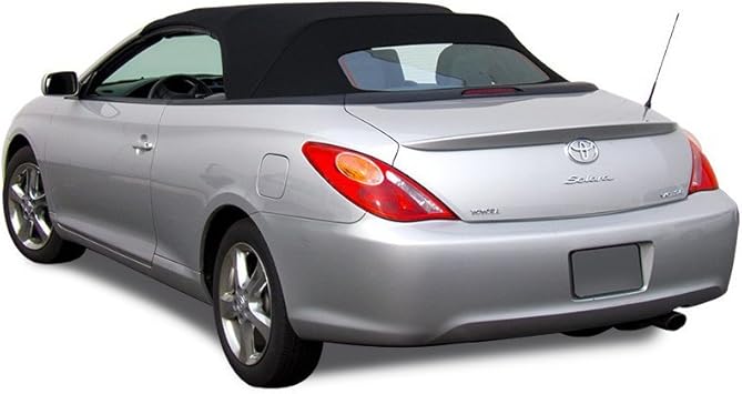 Amazon Com Compatible With Toyota Solara Convertible Soft Top Glass Window 2004 2009 Stayfast Black Automotive