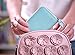 RFID Blocking Leather Wallet for Women,Excellent Women's Genuine Leather Credit Card Holder