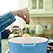 Vremi Enameled Cast Iron Dutch Oven Pot with Lid - 6 Quart Capacity for Preparing Low and Slow Cooking Meals - Electric Gas Stove Top Oven Compatible Cookware - Deep Large Dutch Pot - Blue