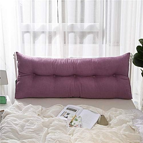 木製ヘッドボード枕 三角形のベッドクッション 綿の三角形の枕 カーペット敷きの