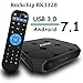 Android 7.1 TV Box, Globmall ABOX A1 Max Quad Core Smart TV Box, Unique RK3328 Chip and USB 3.0 Support True 4K Playing