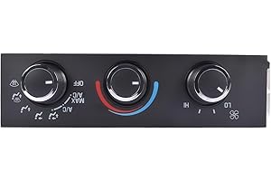 NEWZQ Front HVAC Control Module Replacement for GMC G3500 Safari Topkick Savana Chevy Express Kodiak Astro G30 1996-2019 599-217 16238445