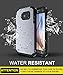 TOTU Water Resistant Full-body Rugged Protective Case with Built-in Screen Protector for Samsung Galaxy S6 Bundle with 4 Interchangeable Back Plate (Gray/Silver/Gold/Camouflage)