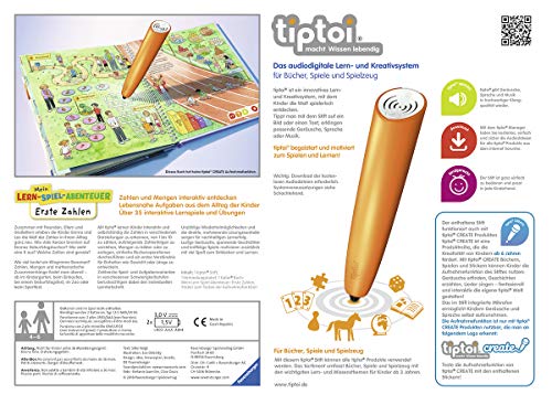 Ravensburger tiptoi Starter-Set 00803: Stift und Erste Zahlen-Buch - Lernsystem für Kinder ab 4 Jahren: tiptoi® Stift… – Bild 2