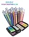 ColorIt 48 Gel Pen Ink Refills for Glitter, Metallic, and Neon - Color Coded for Easy Replacement (Glitter) - Pen Refills