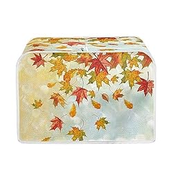 Talayituse Maple Leaf Print Toaster Covers 2 Slice