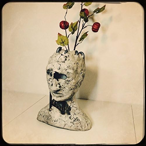 Decorative collectible one of a kind ceramic vase"Life is strange too"