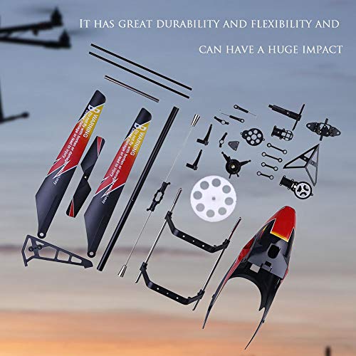 haptern Remote Control Aircraft Assembly Accessories for Wltoys V913 RC Helicopter, Toy Parts, Gear Tail Sets Well Made