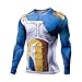 Dragon Ball Z Compression T Shirt Goku Super Saiyan Skin Tight Muscle Gym Battle Armor 3D Sport Shirt