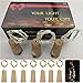 Wine Bottle Lights with Cork, 10 Pack Fairy Lights Battery Operated LED Cork Shape Copper Wire Fairy Mini String Lights for Bedroom DIY Party Wedding Gift Decor Cool White (Bottle not Included)
