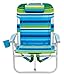 Rio Beach Big Guy Backpack Chair, Blue/Green Stripethumb 3