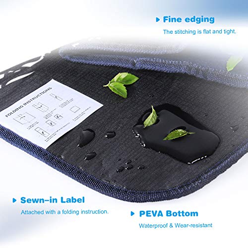 WolfWise Waterproof Picnic Blanket, Extra Large 79"x79" Sandproof