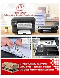 univirgin C3NTP M11 x H (311   9805) B2360 High Yield Cartucho de tóner de repuesto para impresoras Dell B2360d B2360dn B3460dn B3465dn B3465dnf   8.500 páginas, 1 x Negro