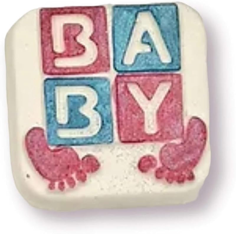 Baby Feet Bath Bomb Pineapple Scent Baby Shower New Baby Gift