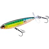 Yo-Zuri 3DB Prop Floating Lure, Prism Shad, 3 1/2-Inch