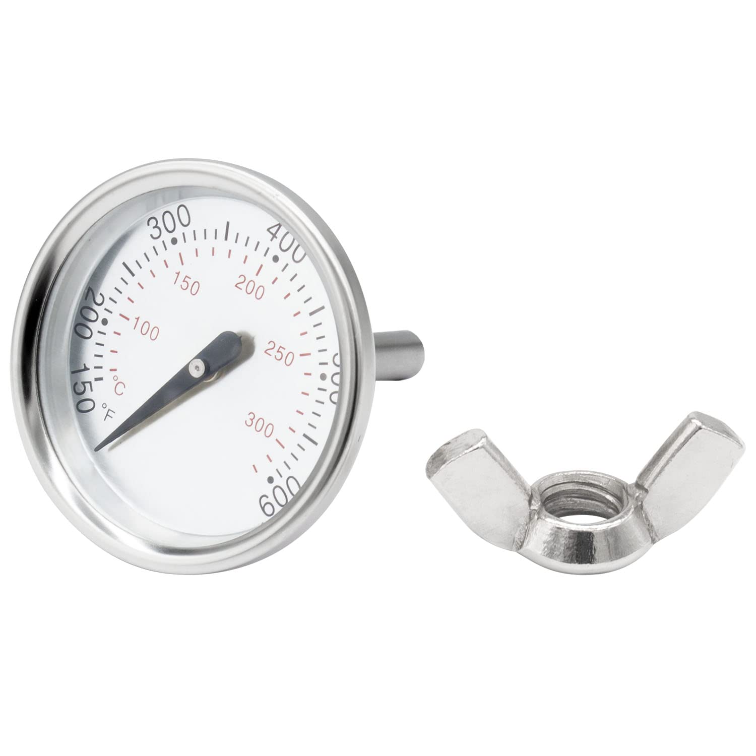 Photo 1 of MOASKER 7581/60540 Grill Thermometer for Weber Spirit II 200 & 300 Grills Replacement Parts, Accurate Temperature Gauge for Weber Spirit E/S 210, 220, 310, Q Series and Charcoal Grills (1-13/16" Dia)