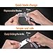 Folding Utility Knife - VIVREAL Heavy Duty Box Cutter Pocket Utility Knives with 11 Replaceable Stainless Steel Blades, Belt Clip, Easy Release Button, Quick Change and Lock-Back Design  