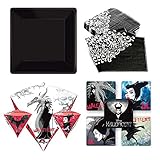 Maleficent theme Birthday Party Set for 16 guests - plates, napkins, foil balloon, stickers by Disney