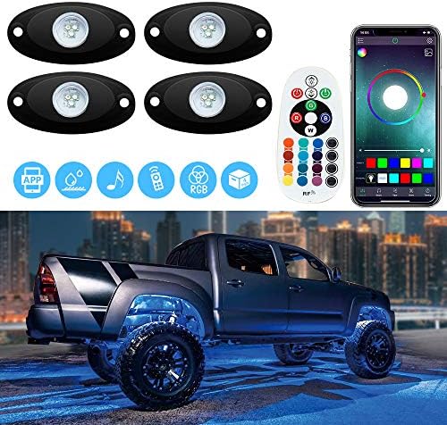60 Luces Led Rgb Rock Lights Para Atv Rzr Utv | Meses Sin Interés - Foto 10