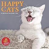 Happy Cats 2020 Wall Calendar by 