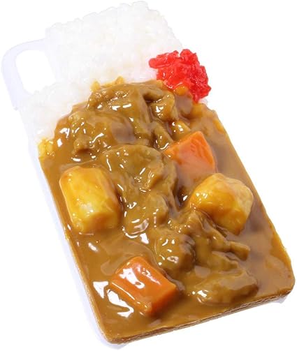Amazon Co Jp 食品サンプル屋さんのスマホケース Iphone X カレーライス ホワイト 食品サンプル Iphone ケース カバー 雑貨 食べ物 スマートフォン 家電 カメラ