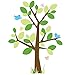 RoomMates RMK1319GM Dotted Tree Peel and Stick Wall Decals , Green