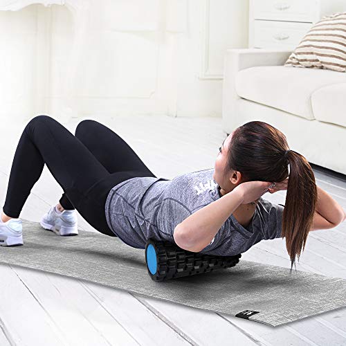 Baobë Foam Rollers 13" x 5.5" 2-in-1 Medium Density Deep Tissue Massager for Physical Therapy Myofascial Release & Exercise for Muscles with Carry Case & Packing Bag - Thumbnail 5